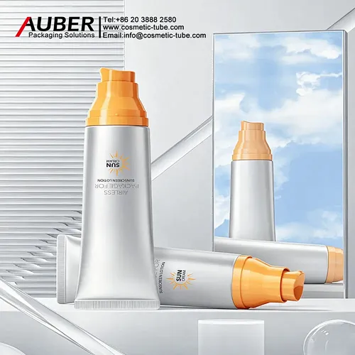 Auber Airless Pump Tube for Sunscreen
